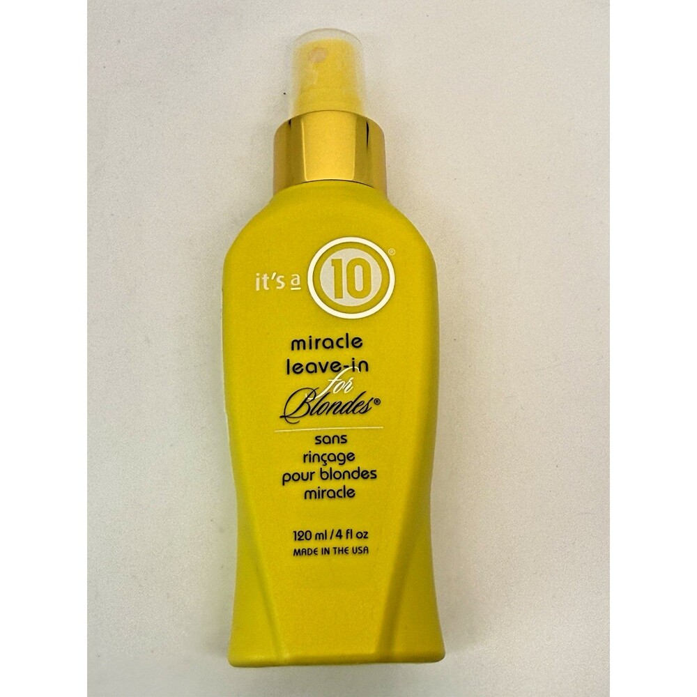 It's A 10 Miracle Leave-In for‎ Blondes 4 Oz 120 ml Color Treated Hair New